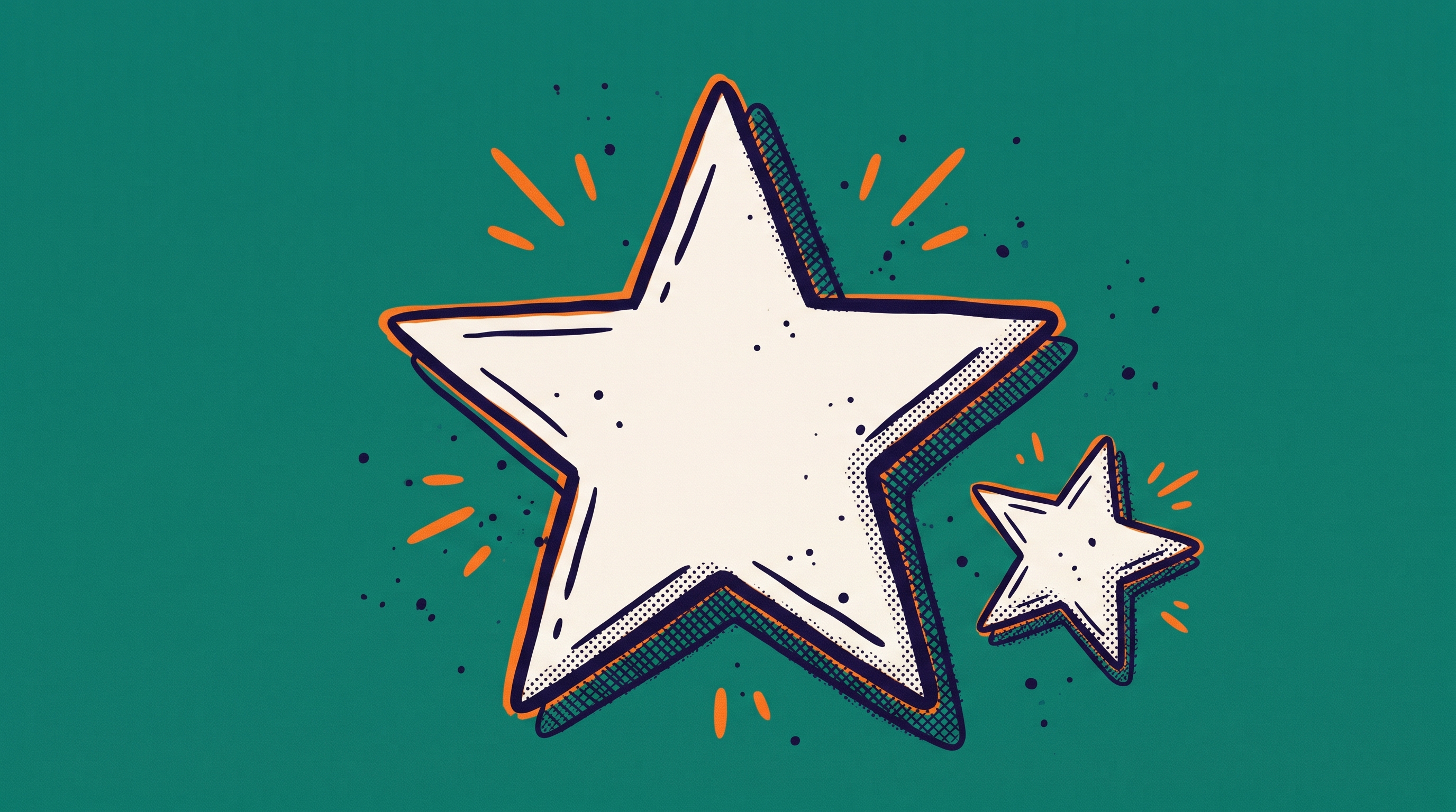 A large bold star shape centered against a teal background representing the outstanding achievement standard required for selective association membership