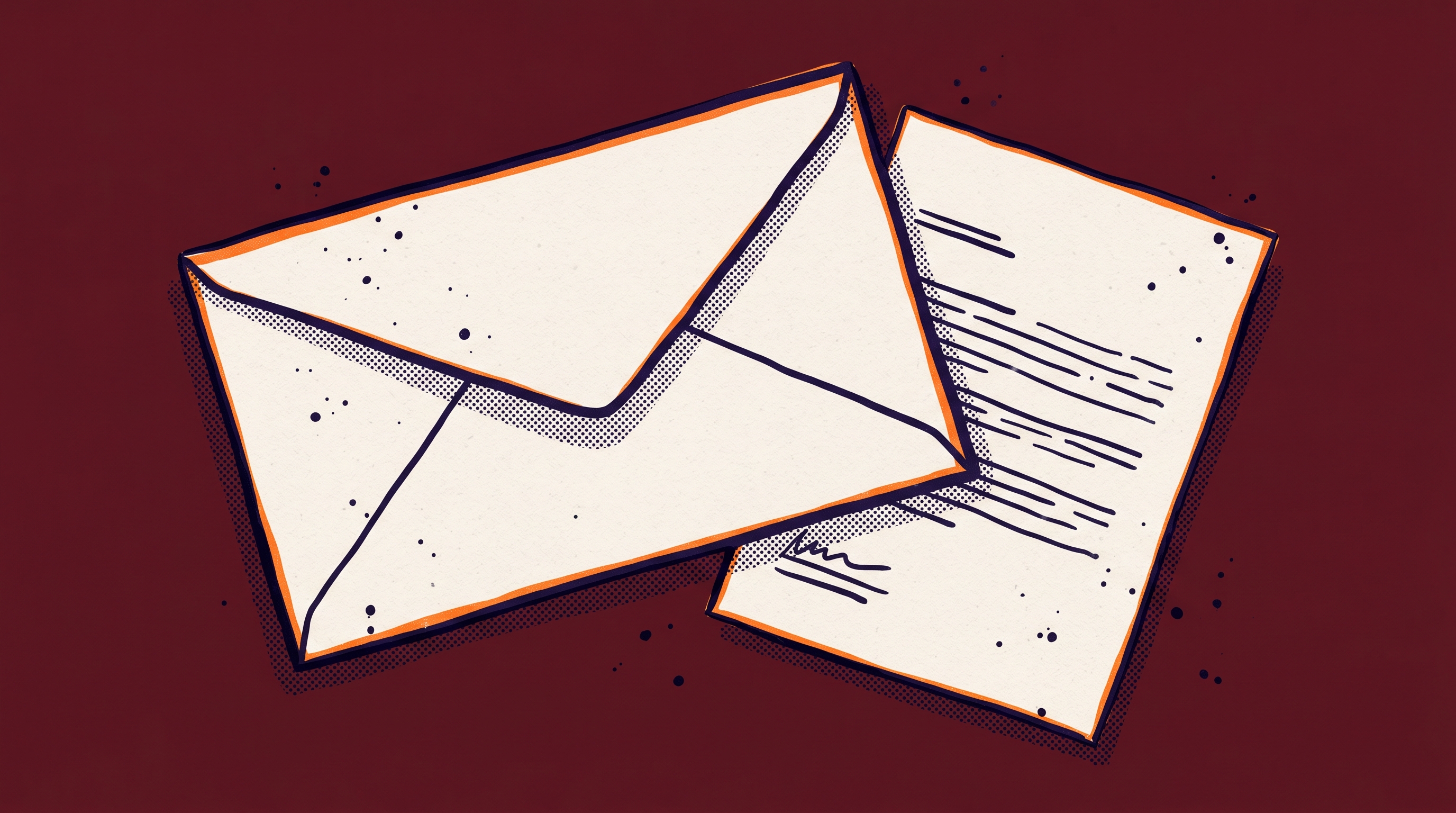 Envelope with a formal letter partially pulled out representing an RFE notice on EB1A Criterion 5 requiring additional evidence of original contributions