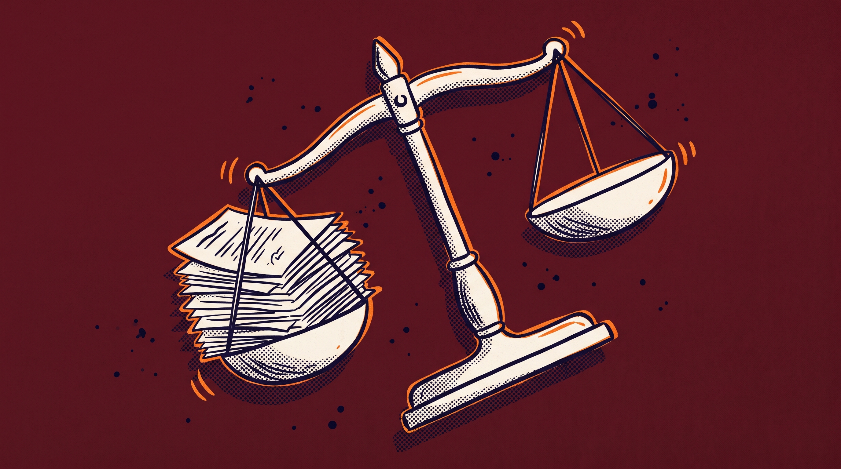 Scales of justice representing the Kazarian balance of criteria evidence and totality determination in EB1A extraordinary ability cases