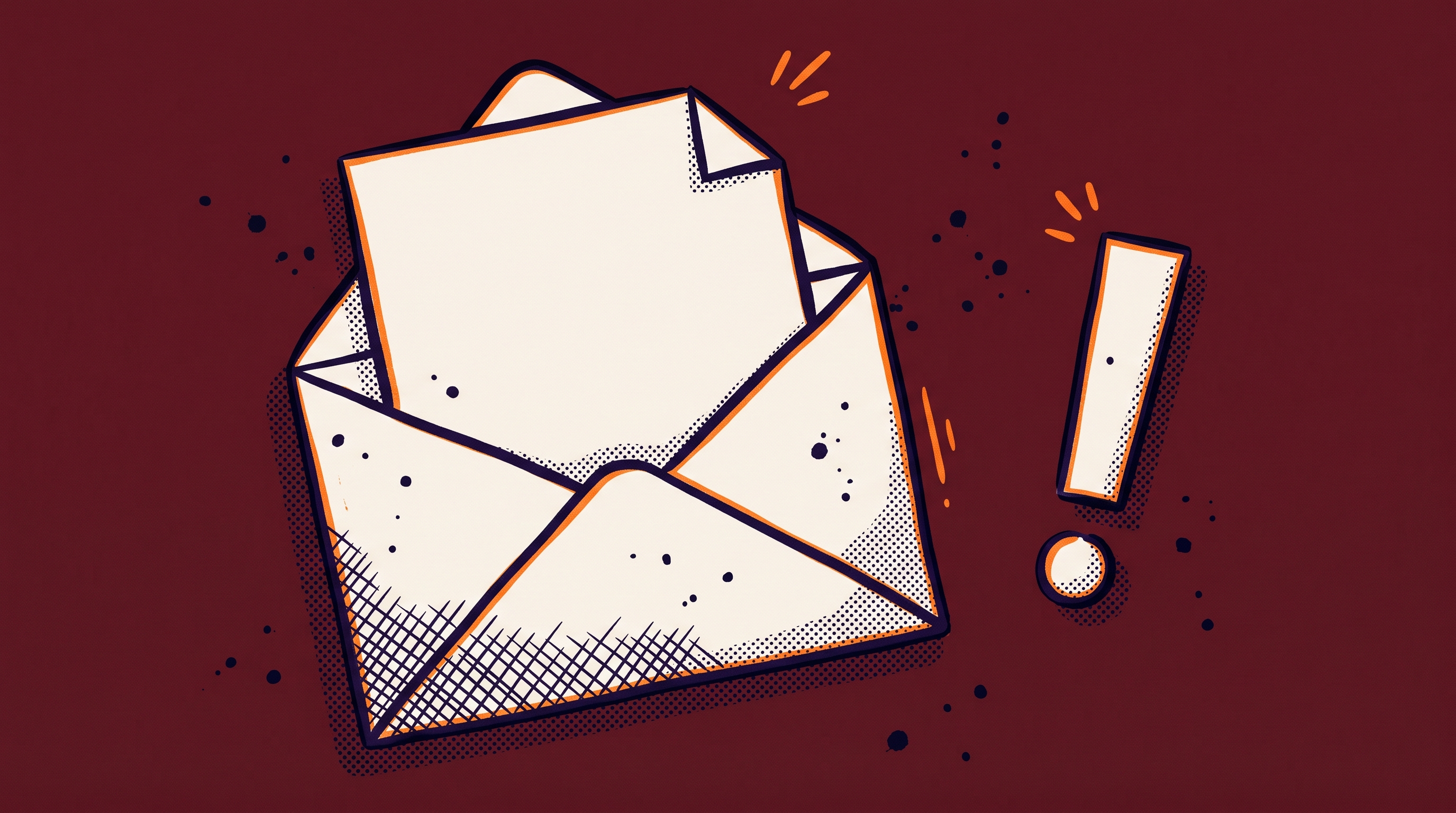 Envelope with a formal letter partially pulled out representing an O-1A RFE notice requiring additional evidence