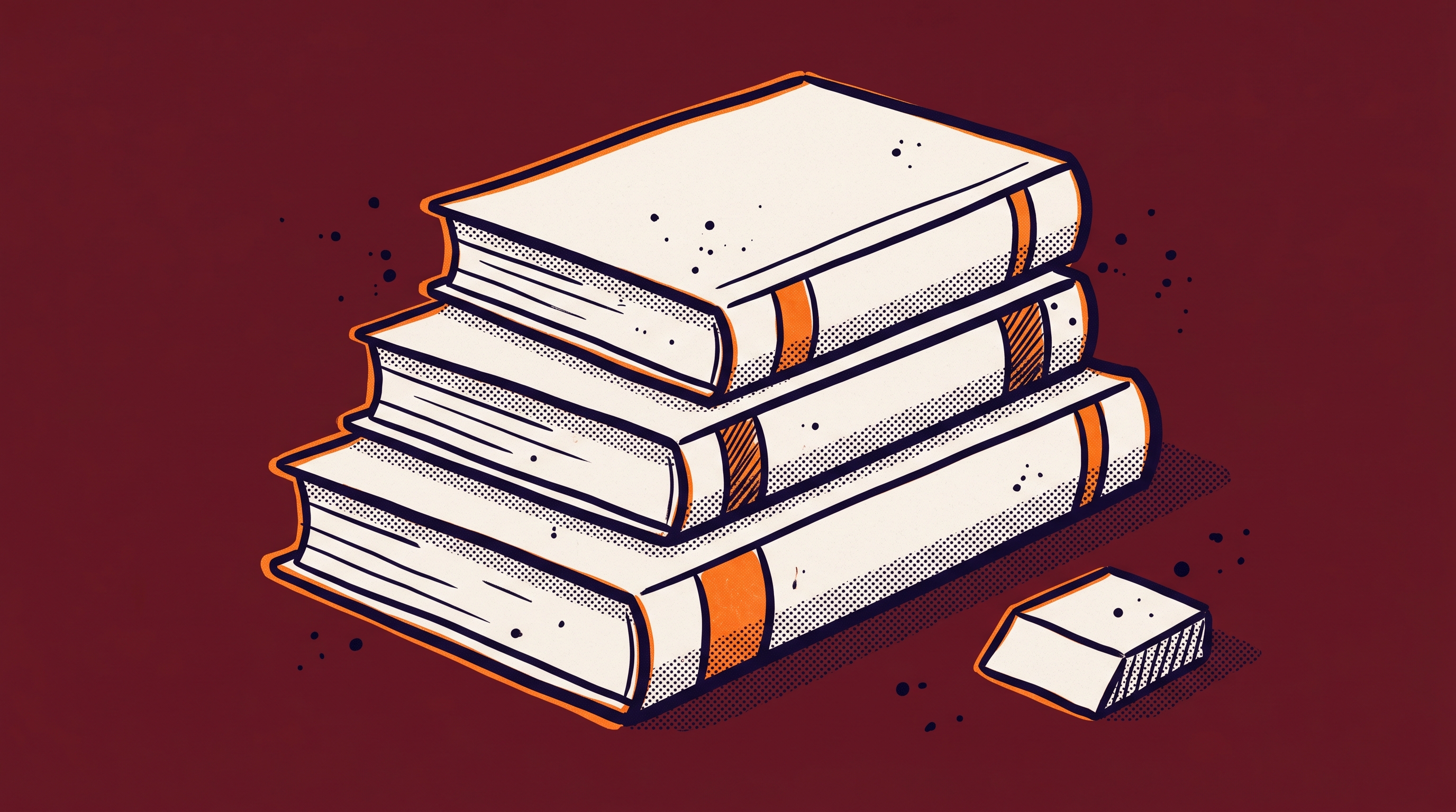 Stacked law books with spines facing viewer representing the legal framework and policy documentation governing EB1A adjudication